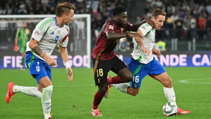 Bélgica e Itália se enfrentam pela 5ª rodada da Nations League 2024/25 Bélgica e Itália se enfrentam pela 5ª rodada da Nations League 2024/25