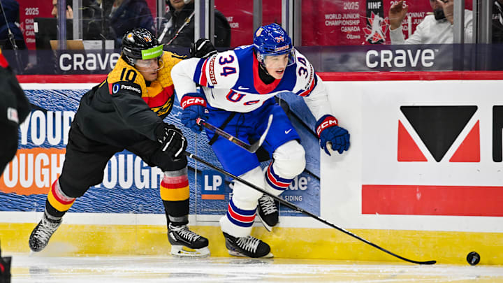 United States v Germany: Group A - 2025 IIHF World Junior Championship