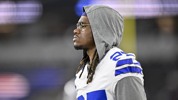 Dallas Cowboys cornerback Shavon Revel Jr. looks on before the game against the Baltimore Ravens.