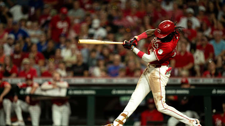 Cincinnati Reds shortstop Elly De La Cruz has 21 home runs on the season. 