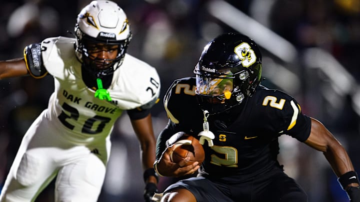 The Yellow Jackets and Warriors' offense exploded last Friday night combining for 111 points and nearly 1,300 total yards of offense in the 57-54 Starkville win. The Yellow Jackets and Warriors' offense exploded last Friday night combining for 111 points and nearly 1,300 total yards of offense in the 57-54 Starkville win.