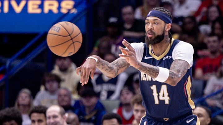 Mar 13, 2024; New Orleans, Louisiana, USA; New Orleans Pelicans forward Brandon Ingram (14)