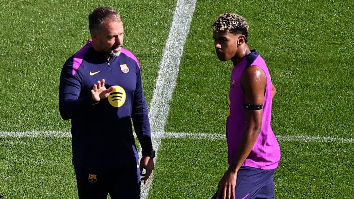 FC Barcelona Open Training Session in Spotify Camp Nou