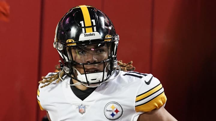 Chase Claypool WR Pittsburgh Steelers. Mandatory Credit: Denny Medley-Imagn Images