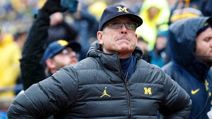 Michigan coach Jim Harbaugh's college football program is being investigated for sign-stealing.