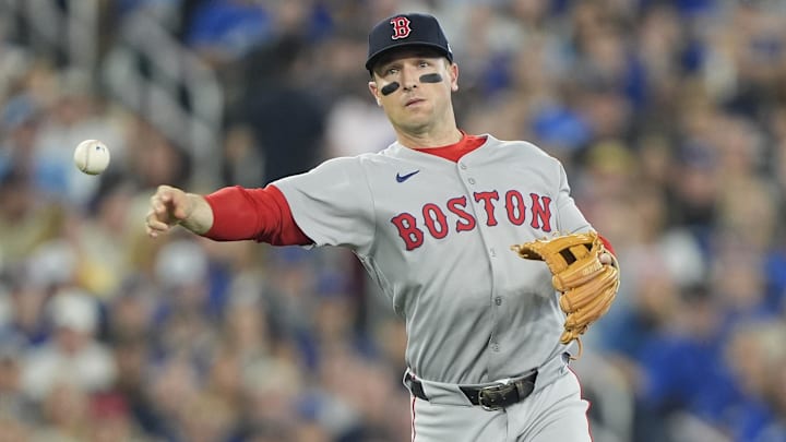 Boston Red Sox third baseman Alex Bregman opted out of his contract and will be a free agent again this offseason.