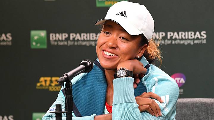 Mar 7, 2019; Indian Wells, CA, USA; Naomi Osaka answers questions during a press conference at the BNP Paribas Open at the Indian Wells Tennis Garden. Mandatory Credit: Jayne Kamin-Oncea-USA TODAY Sports Mar 7, 2019; Indian Wells, CA, USA; Naomi Osaka answers questions during a press conference at the BNP Paribas Open at the Indian Wells Tennis Garden. Mandatory Credit: Jayne Kamin-Oncea-USA TODAY Sports