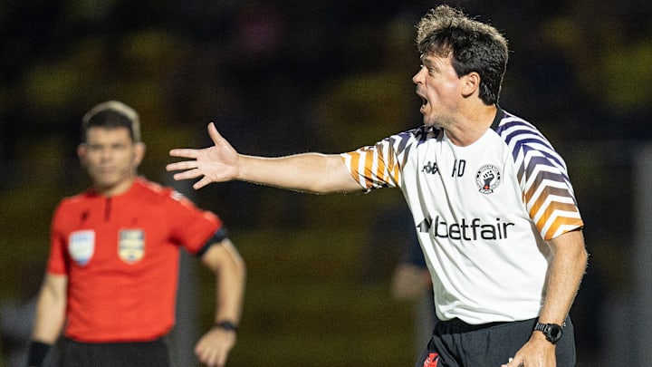 Diniz chegou a 14 jogos com o Vasco pelo Brasileiro 2025