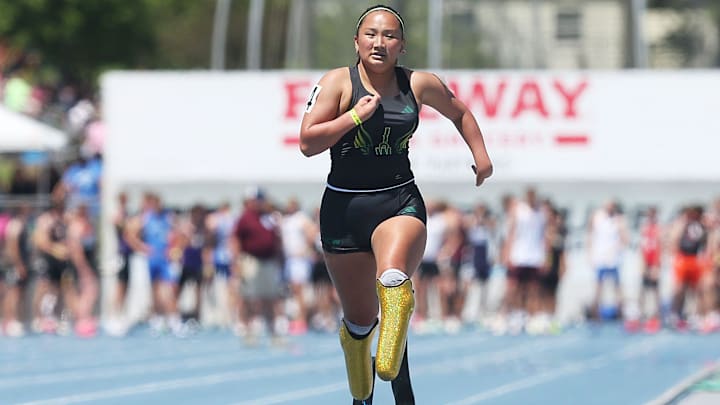 Iowa City West's Hannah Longmire had a strong Iowa high school state track and field meet and is nominated for athlete of the week.