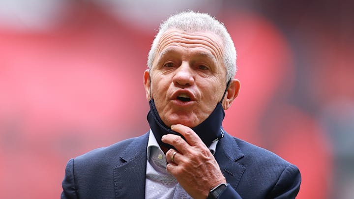 El entrenador Javier Aguirre.