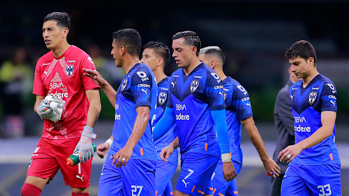 Jugadores de Rayados de Monterrey.