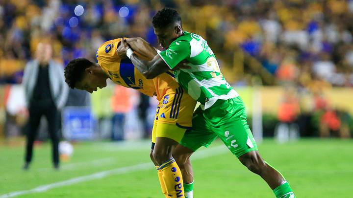 Tigres UANL v Santos Laguna - Torneo Apertura 2023 Liga MX