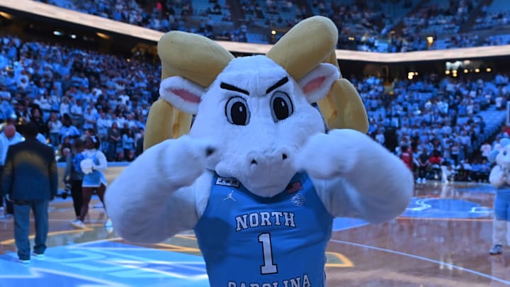 UNC basketball mascot Rameses