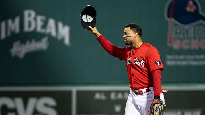 Xander Bogaerts se despidió de la afición de los Medias Rojas 