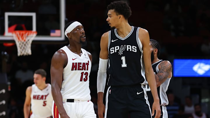 San Antonio Spurs v Miami Heat