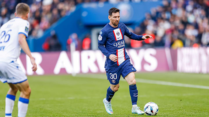 Lionel Messi se encuentra en su segunda temporada con el PSG