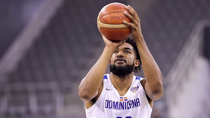 Karl Towns es la gran estrella de República Dominicana