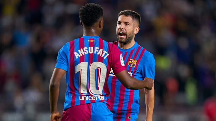 Jordi Alba, yAnsu Fati