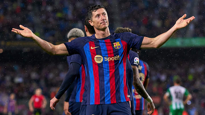 Lewandowski é a principal estrela do time culé