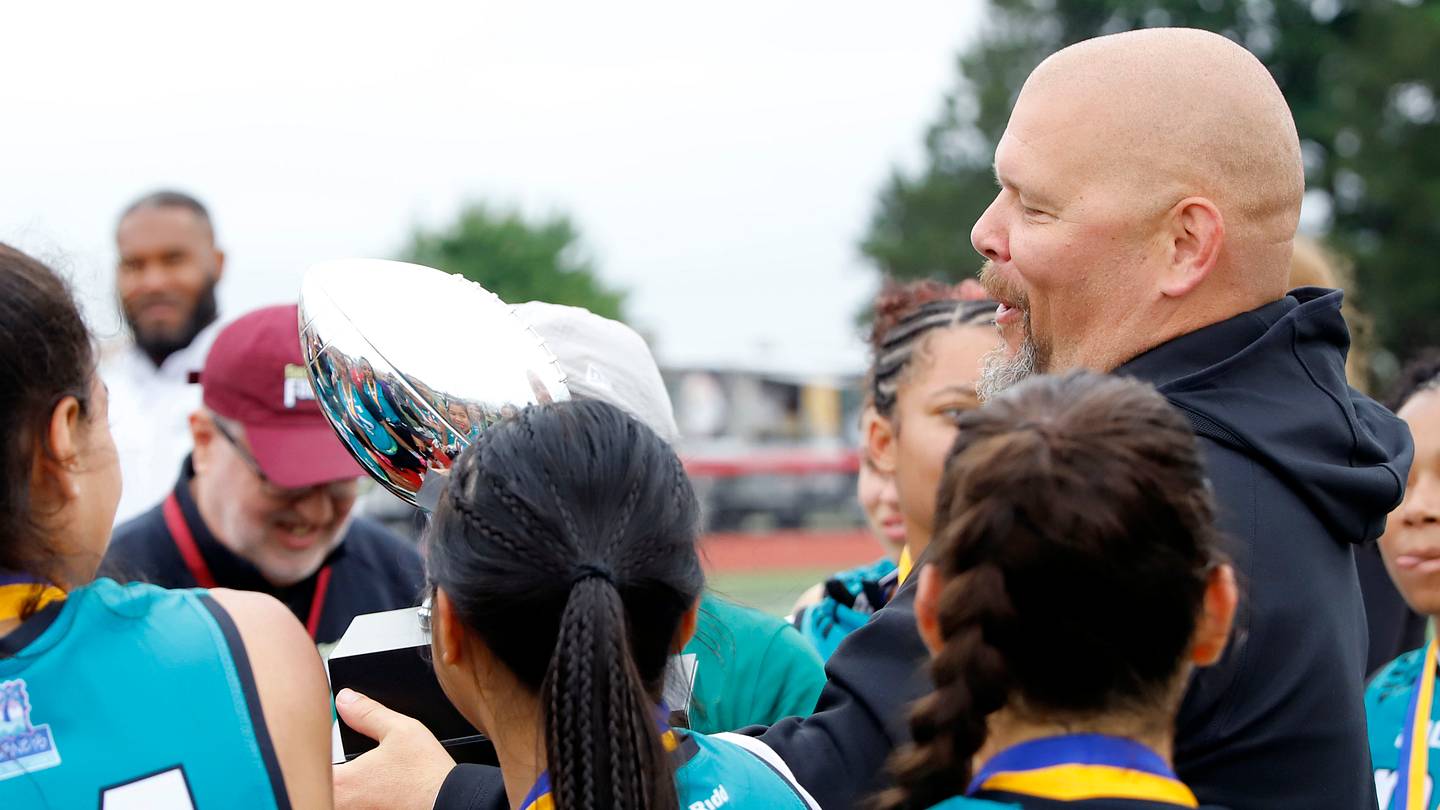 National Player of the Year Keira Quinn Leads Eagles to Third Straight Big 33 Flag Football Title