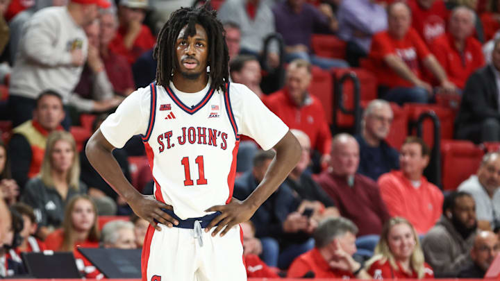 St. John's is a home favorite against Alabama in Saturday's college basketball action. St. John's is a home favorite against Alabama in Saturday's college basketball action.