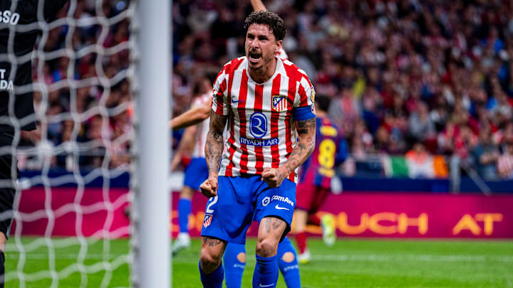 Jose Maria Giménez é baixa no time colchonero