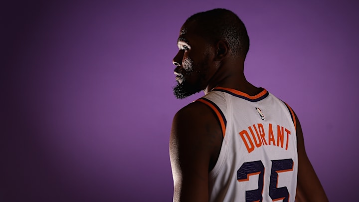 Kevin Durant, Phoenix Suns Media Day