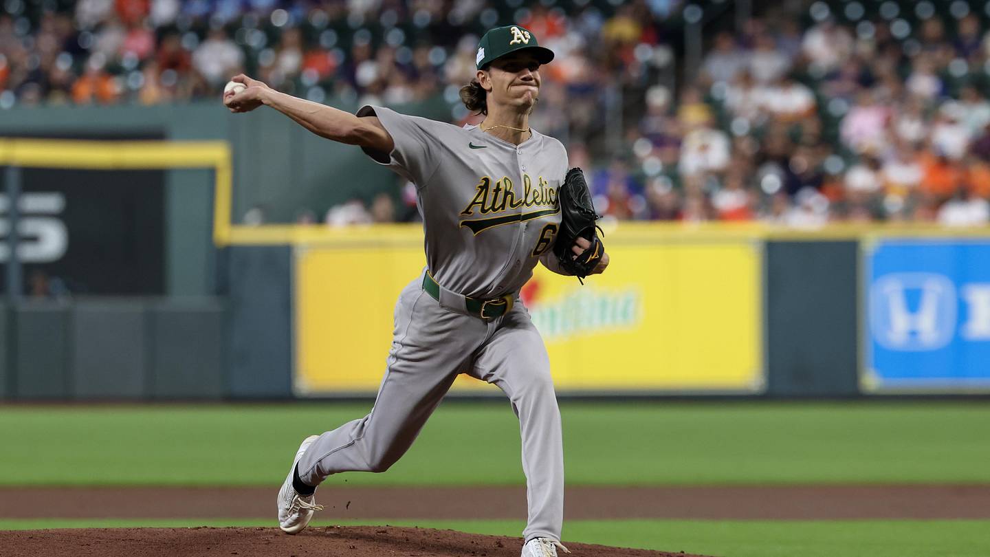 A's Pitching Prospect Kade Morris Victimized by Long Ball in MLB Debut