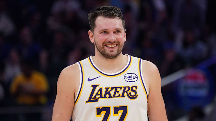 Los Angeles Lakers forward/guard Luka Doncic.
