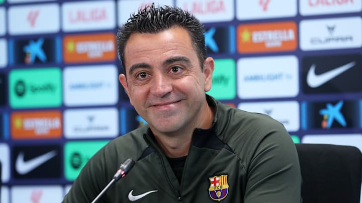 Xavi Press Conference Xavi Press Conference