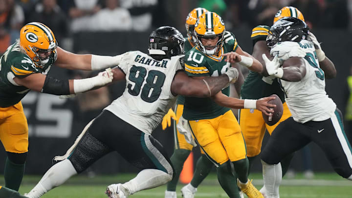 The Eagles are home favorites to the Packers in NFL Wild-Card Weekend.