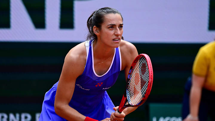 Caroline Garcia played her final singles match at Roland Garros on May 26, 2025.