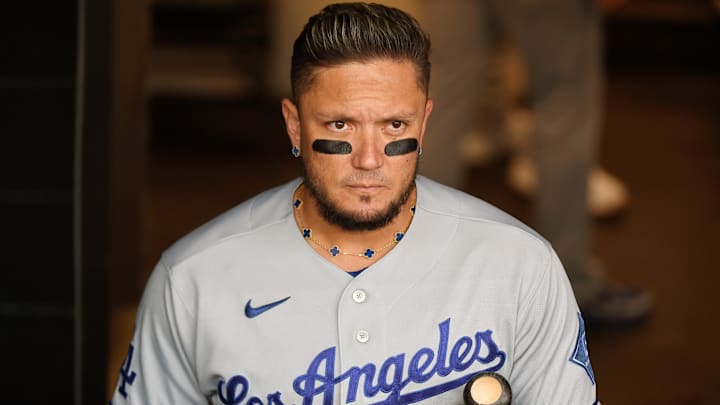 Los Angeles Dodgers infielder Miguel Rojas.