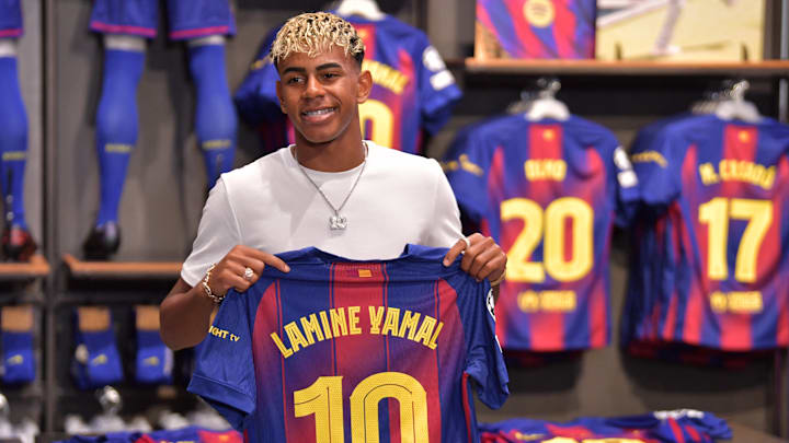 Lamine Yamal et son numéro 10.