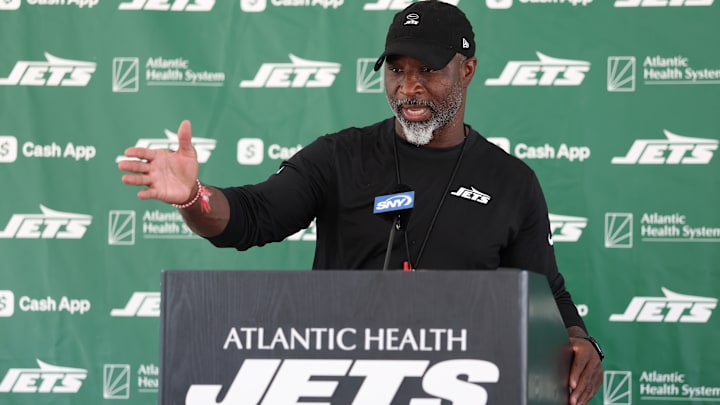 HC Aaron Glenn - New York Jets Training Camp