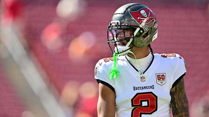 Tampa Bay Buccaneers Rookie WR Emeka Egbuka strengthened his Offensive Rookie of the Year case in Week 10.