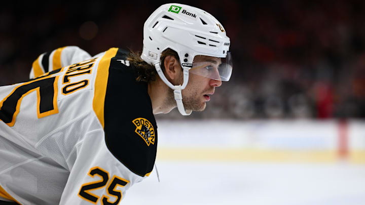 Carlo was hit into the boards by Dallas' Jamie Benn