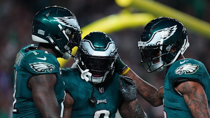 A.J. Brown, D'Andre Swift, Devonta Smith, Philadelphia Eagles