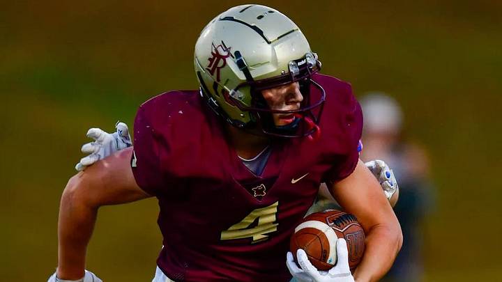 Royalton senior Max Vannurden caught seven passes for 103 yards and three touchdowns in a 36-34 win against Osakis. Royalton senior Max Vannurden caught seven passes for 103 yards and three touchdowns in a 36-34 win against Osakis.