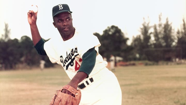 Jackie Robinson broke baseball's color barrier on April 15, 1947.