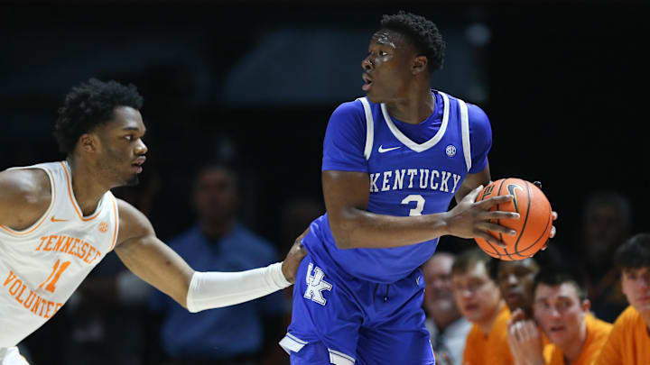 Kentucky Wildcats guard Adou Thiero (3)
