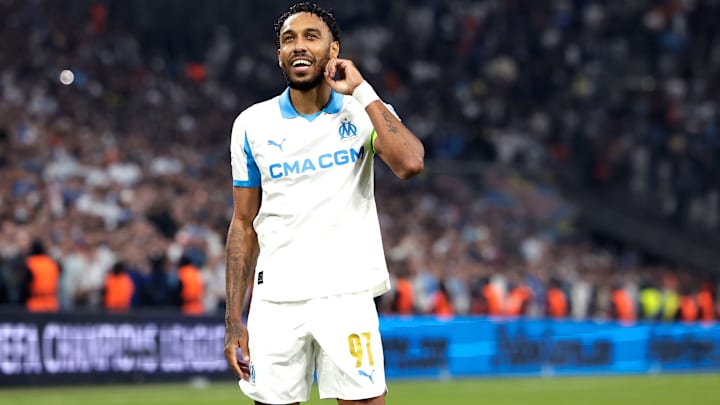 Pierre-Emerick Aubameyang a encore marqué avec l'OM.