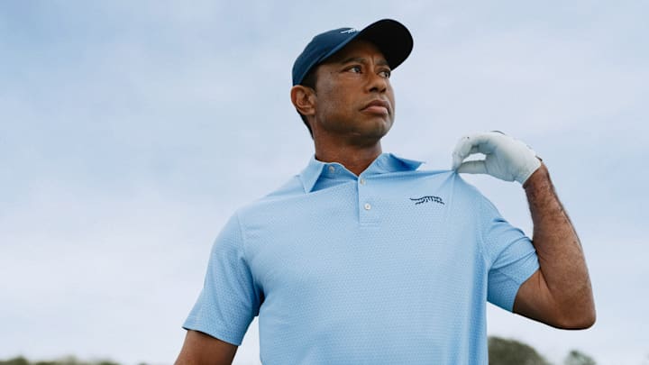 Tiger Woods debuts pieces from Sun Day Red's Spring/Summer Collection.