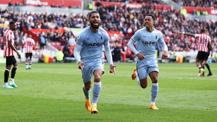 Douglas luiz scored late on