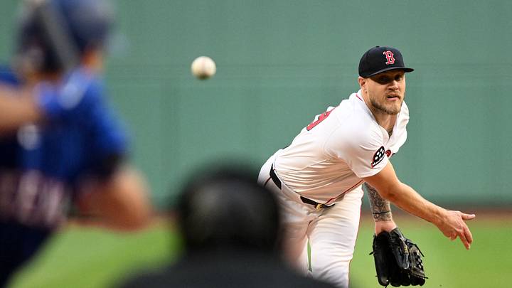 May 7, 2025; Boston, Massachusetts, USA; Boston Red Sox starting pitcher Tanner Houck (89) pitches against the Texas Rangers during the first inning at Fenway Park. Mandatory Credit: Brian Fluharty-Imagn Images May 7, 2025; Boston, Massachusetts, USA; Boston Red Sox starting pitcher Tanner Houck (89) pitches against the Texas Rangers during the first inning at Fenway Park. Mandatory Credit: Brian Fluharty-Imagn Images