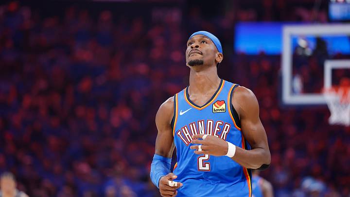 Oklahoma City Thunder guard Shai Gilgeous-Alexander.
