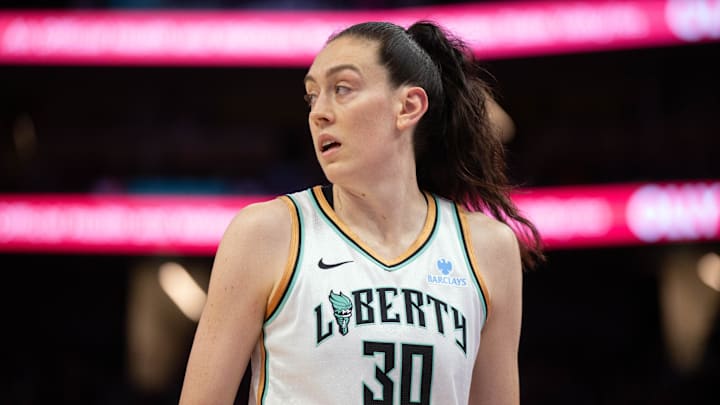 New York Liberty forward Breanna Stewart.