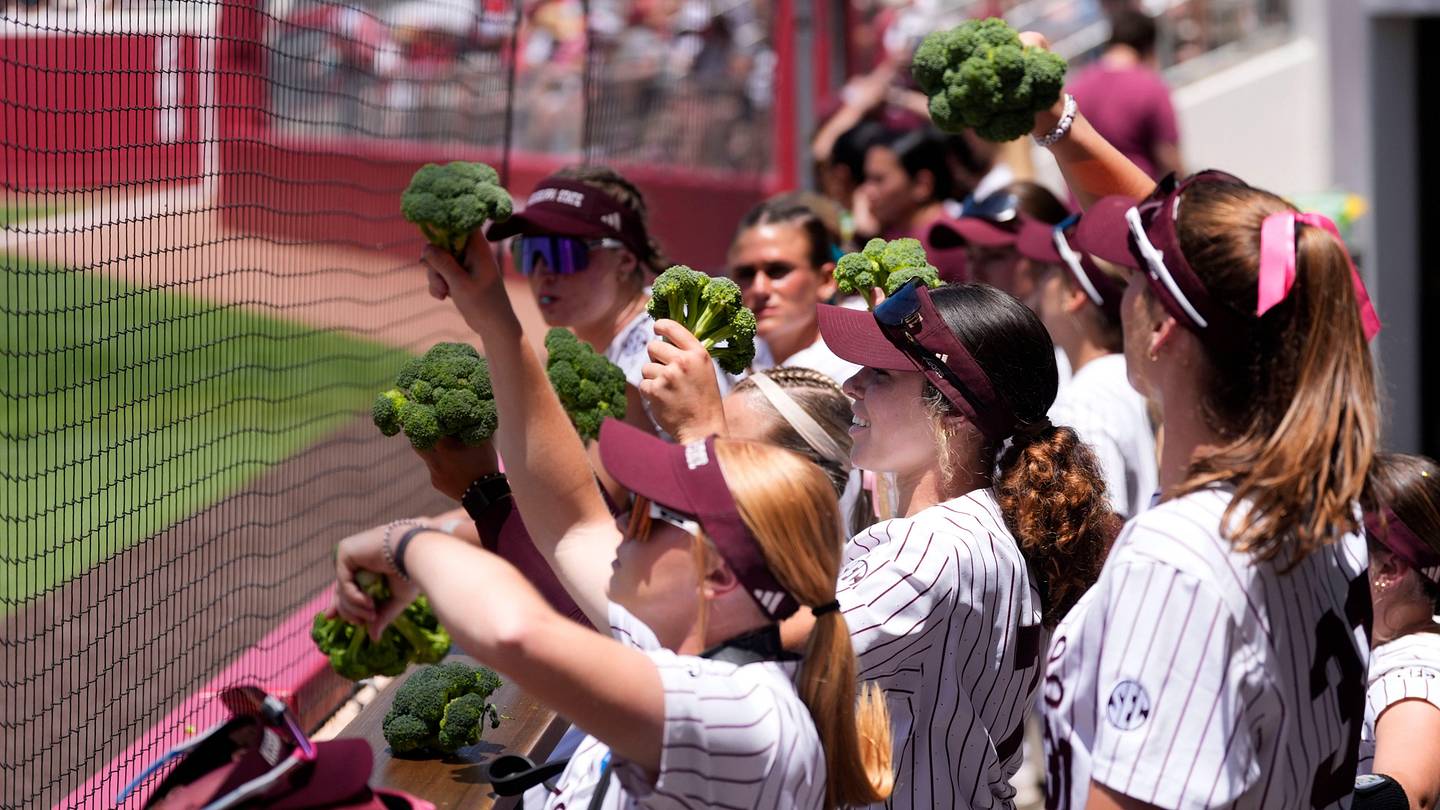 How Broccoli Became Synonymous With Mississippi State at the Women’s College World Series