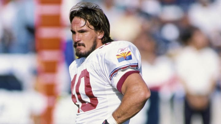 Nov 25, 2001; San Diego, CA, USA: FILE PHOTO; Arizona Cardinals defensive back Pat Tillman (40) against the San Diego Chargers at Qualcomm Stadium. Mandatory Credit: Peter Brouillet-Imagn Images
