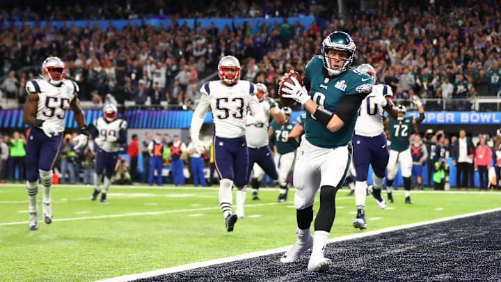 Foles was the MVP of that Super Bowl, the Eagles' first ever.